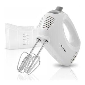 OVENTE HM151W Electric Hand Mixer, 7.6 inch - White